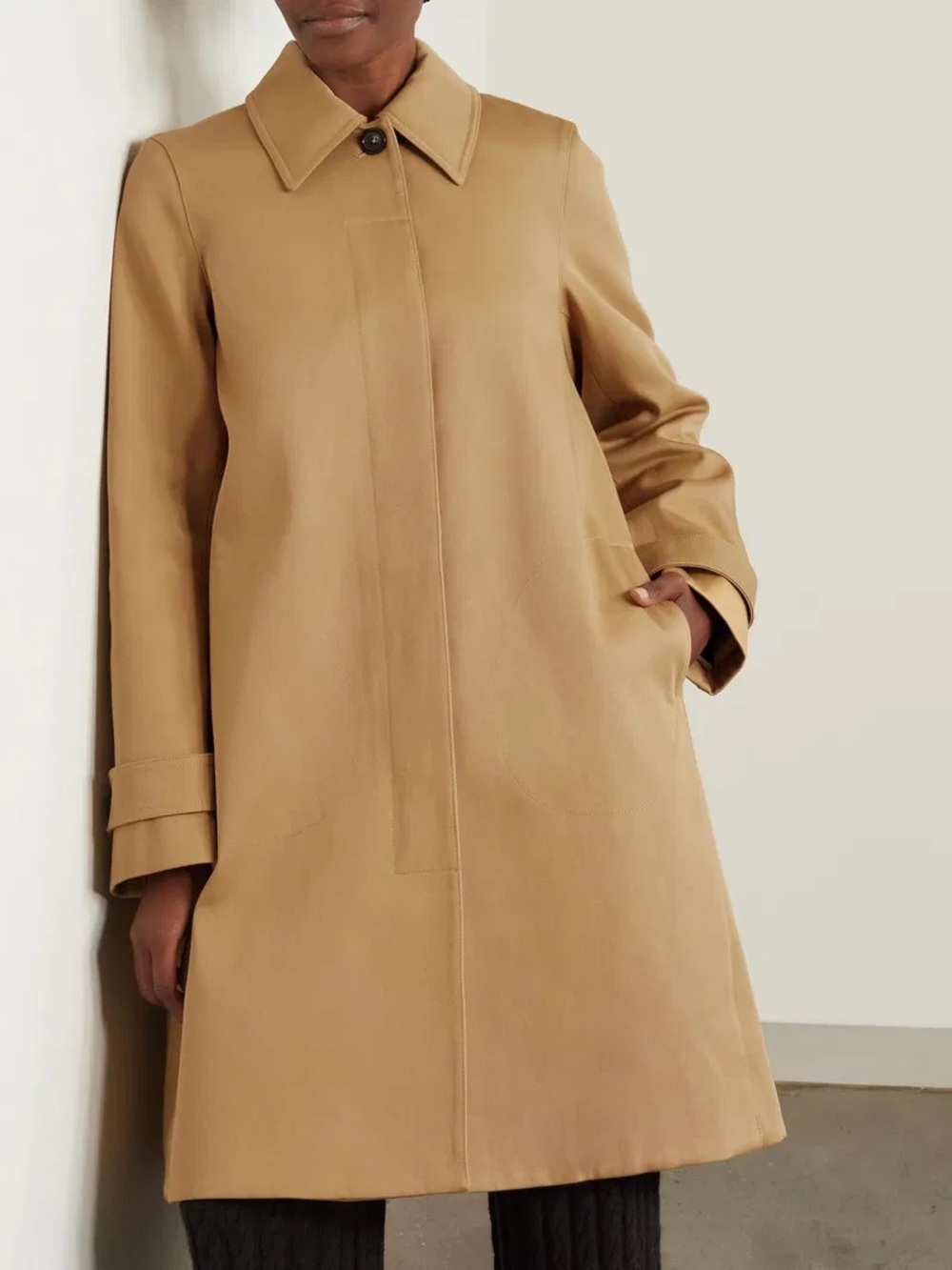 Toteme A line car coat - Picture 6 of 8
